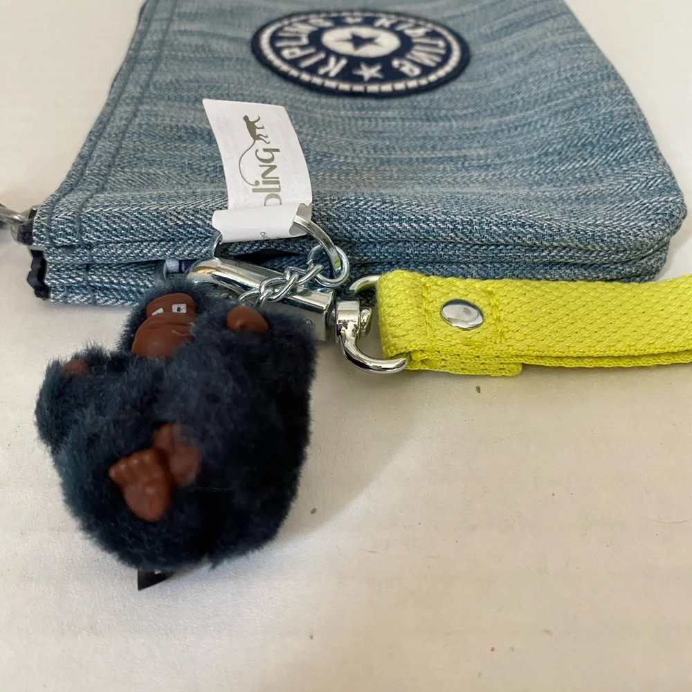 Kipling Creativity XL Wristlet Blue - Picture 6 of 14
